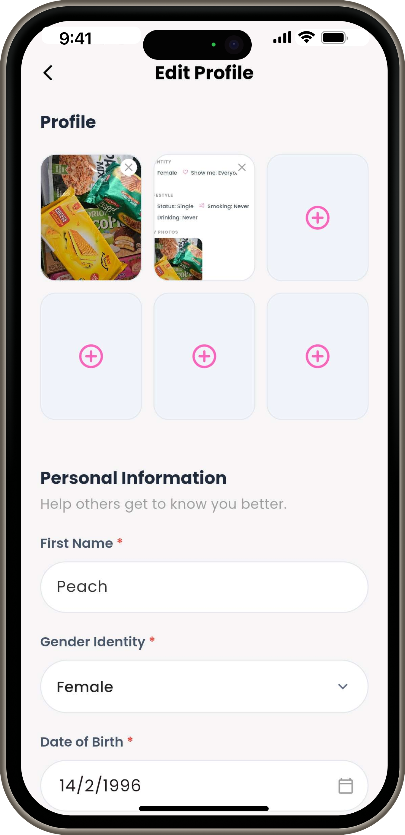 Deep Profile Customization